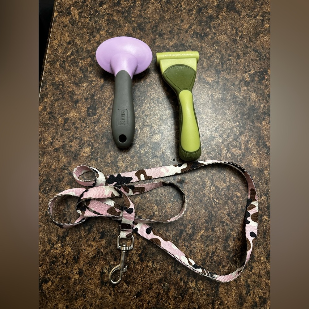 Small dog / Cat Brushes & Leash